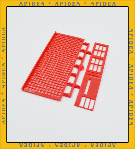 APIDEA air and barrier grille red