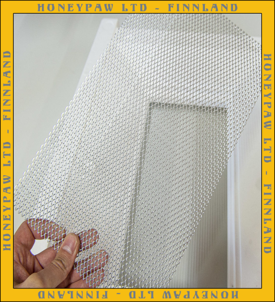 Entrance block for hive / Nucs Mesh Bottom Spare Aluminum Mesh