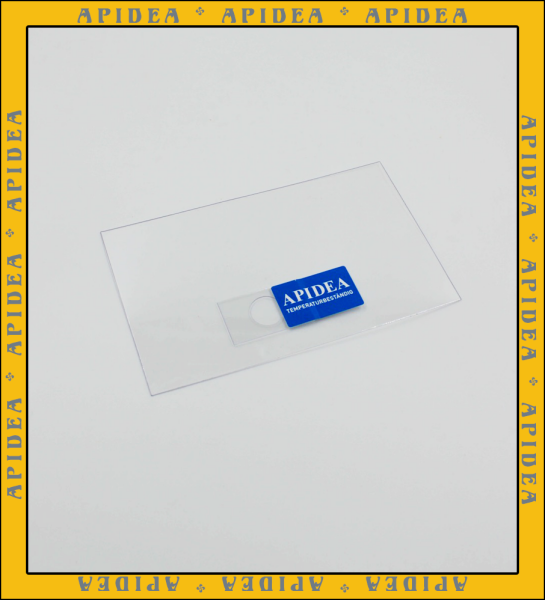 APIDEA transparent lid blue